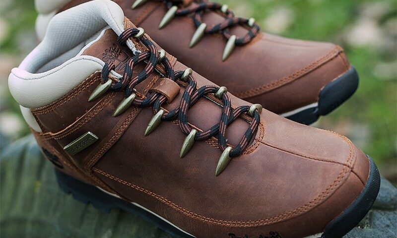 brązowe buty timberland euro hikker